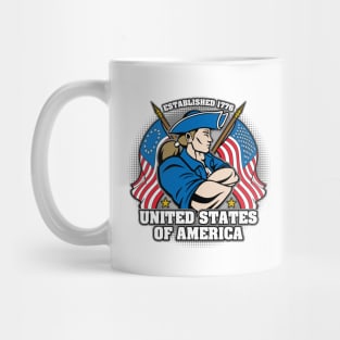 USA Patriot 1776 Mug